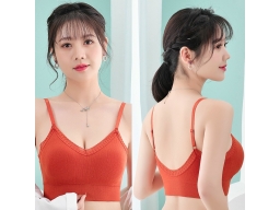 ÁO BRA DỆT 2066  -  MÀU GẠCH